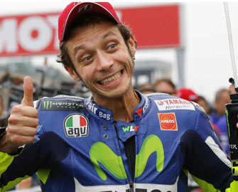 Tay đua mô tô lừng danh người Ý ValentinoRossi