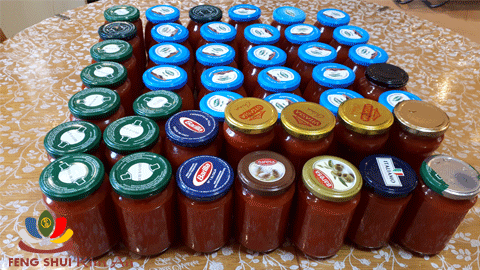 27 kg cà chua San Marzano đã được đóng lọ